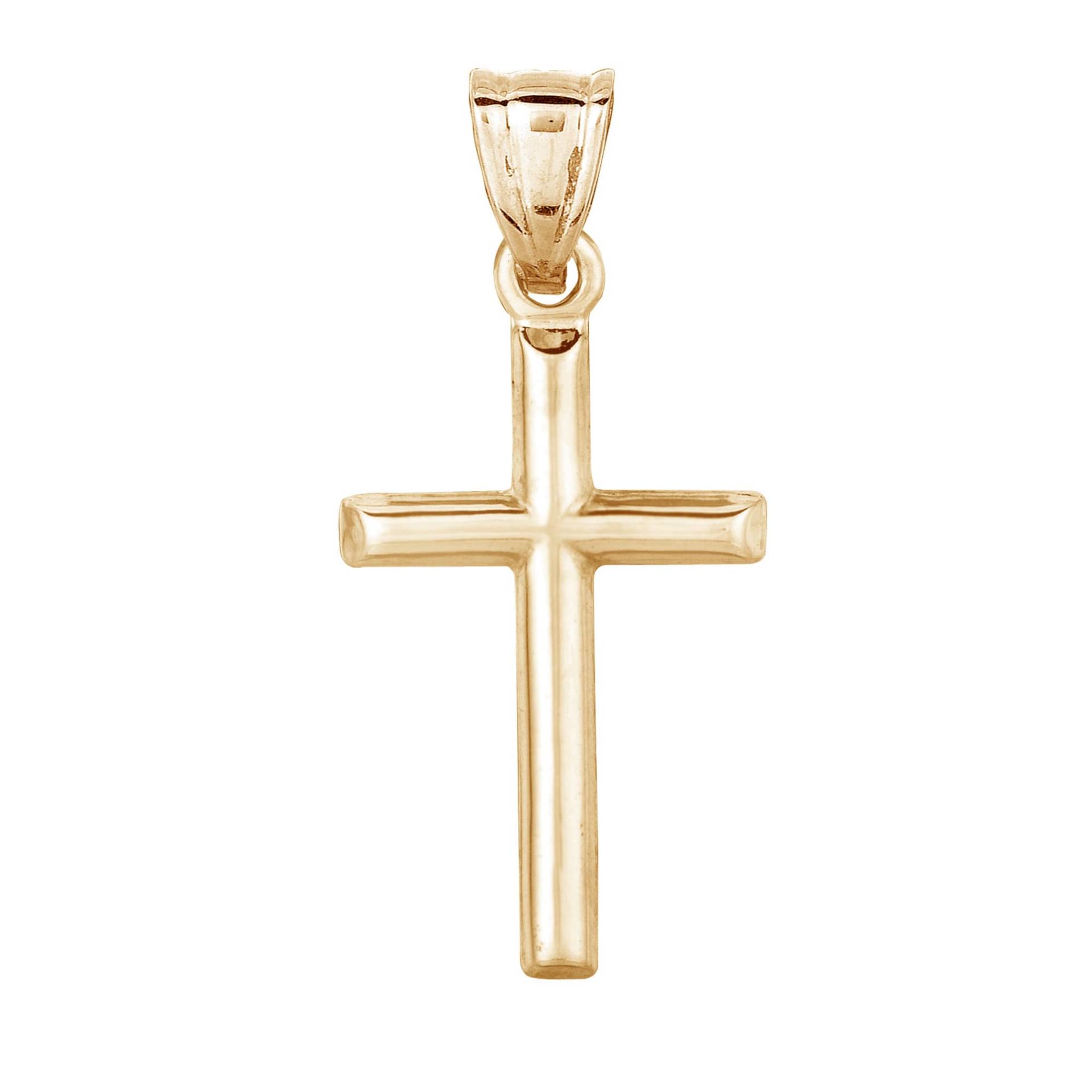 14K Gold Mini Oder Regular Kreuz Charm Anhänger Nur/Gelbgold Weißgold Geschenk Für Sie Weihnachten 14K Gold Mini Oder Regular Kreuz Charm Anhänger Nur/Gelbgold Weißgold Geschenk Für Sie Weihnachten von SuzySilvershop