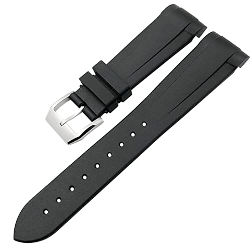 Svapo Gummi-Uhrenarmband 22 mm Silikon Uhrenarmband für Tudor Heritage Black Bay Pelagos wasserdichte Armbänder, 22 mm, Achat von Svapo