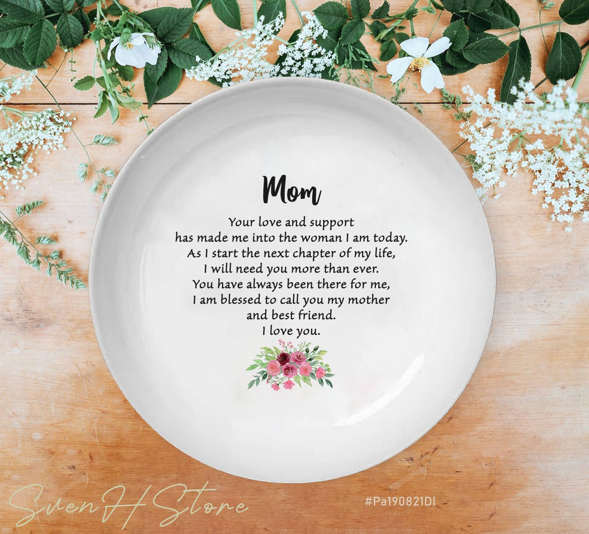 Mutter Der Braut Geschenk Von Braut, Die Frau, Ich Heute Bin Ring Schale, Hochzeitsgeschenk Für Mama, Blumen Schmuck Tablett Floral Mutter Der Braut Geschenk Von Braut, Die Frau, Ich Heute Bin Ring Schale, Hochzeitsgeschenk Für Mama, Blumen Schmuck Tablett Floral von SvenHStore