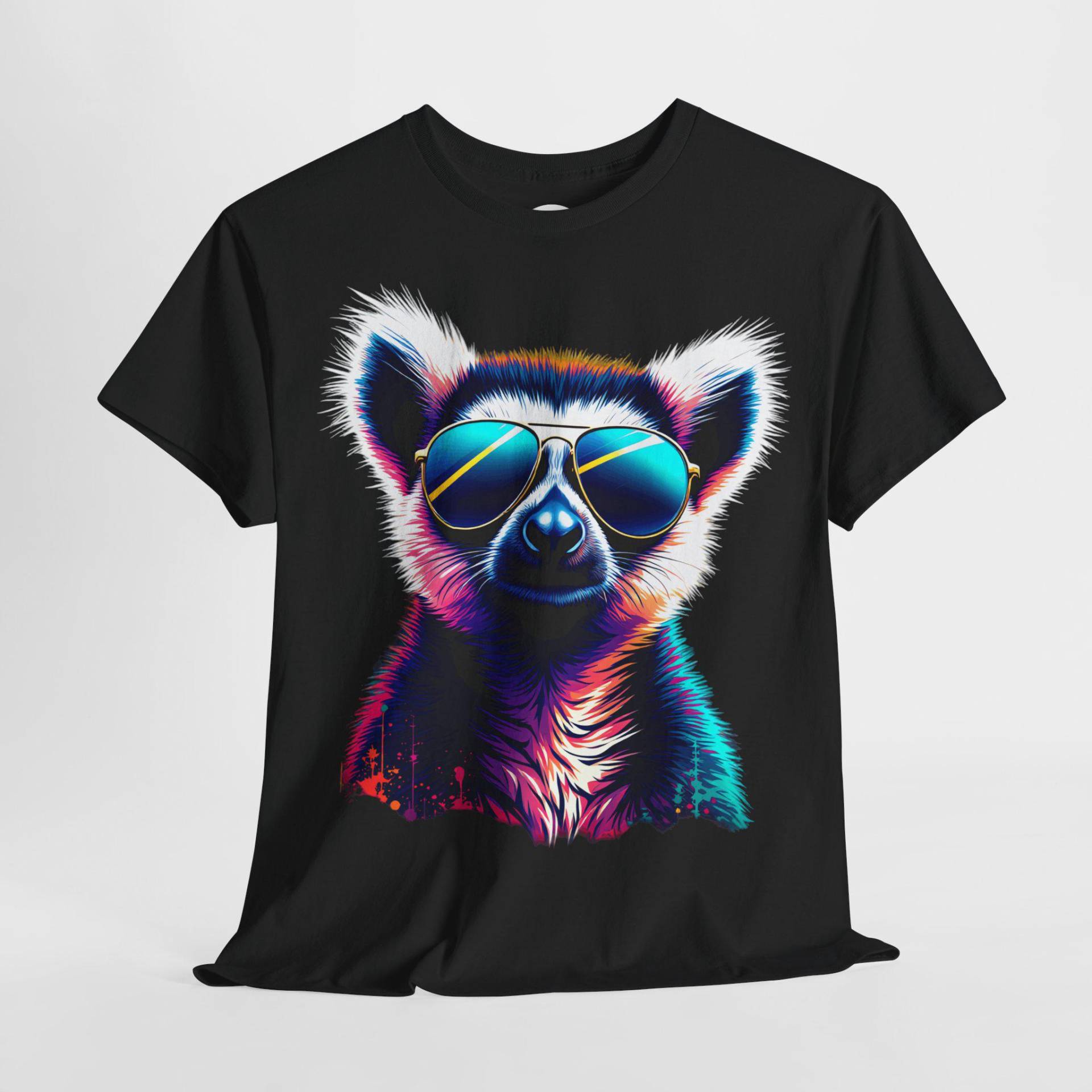 Dj Lemur Mit Sonnenbrille Festival Musik Edm Techno House T-Shirt von Svenniibee