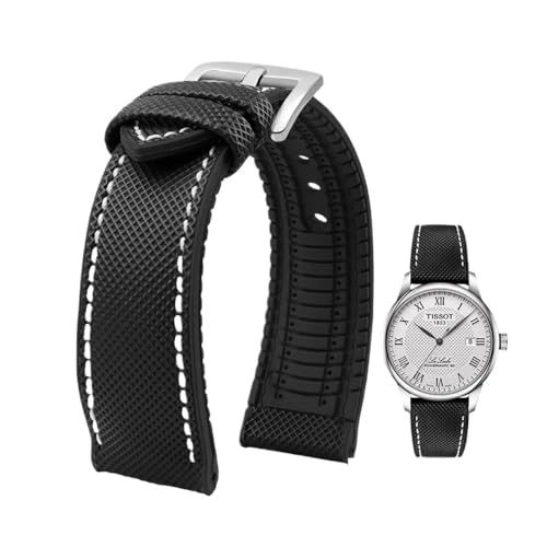 Fit for Longines, Fit for Seiko, Fit for Tissot, Fit for Hamilton, Fit for Omega, Fit for Citizen, Fit for Casio, Carbonfaser-Nylon-Kautschukband, 20 mm, 21 mm, 22 mm, 24 mm, Herrenuhrenarmband (Colo von Svincoter