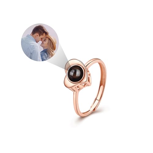 Svyqwmz Personalisierte Foto Projektion Ring Ich liebe dich in 100 Sprachen Herz Ring benutzerdefinierte Ringe mit Bild innen Memorial Geschenke für Frauen Svyqwmz Personalisierte Foto Projektion Ring Ich liebe dich in 100 Sprachen Herz Ring benutzerdefinierte Ringe mit Bild innen Memorial Geschenke für Frauen von Svyqwmz