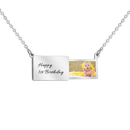 Svyqwmz Personalisierte Foto Umschlag Medaillon Halskette für Frauen Gravierte Brief Name Anhänger Halskette Schmuck für Männer Svyqwmz Personalisierte Foto Umschlag Medaillon Halskette für Frauen Gravierte Brief Name Anhänger Halskette Schmuck für Männer von Svyqwmz