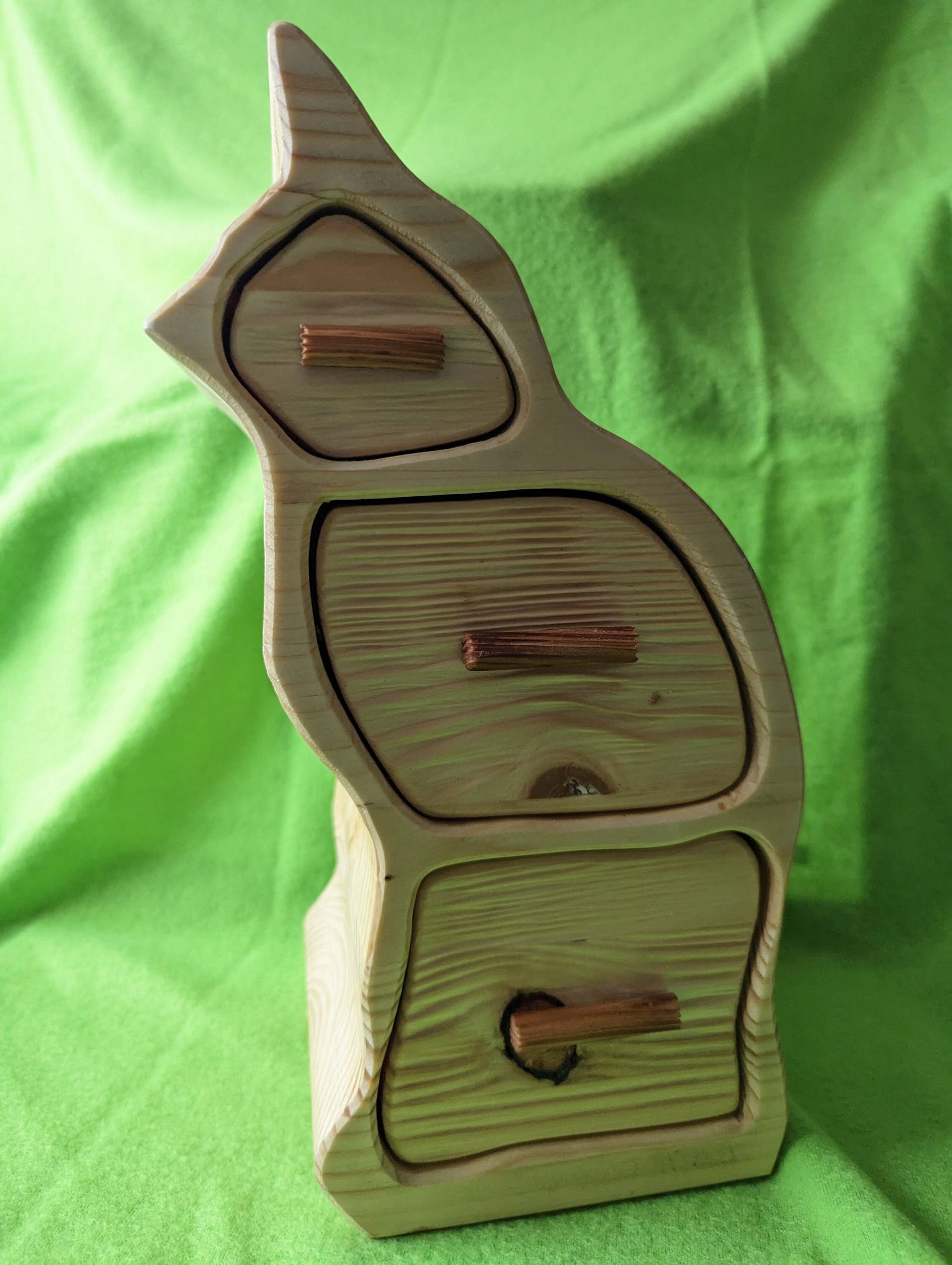 Bandsägebox Katze von SwabianWoodArt