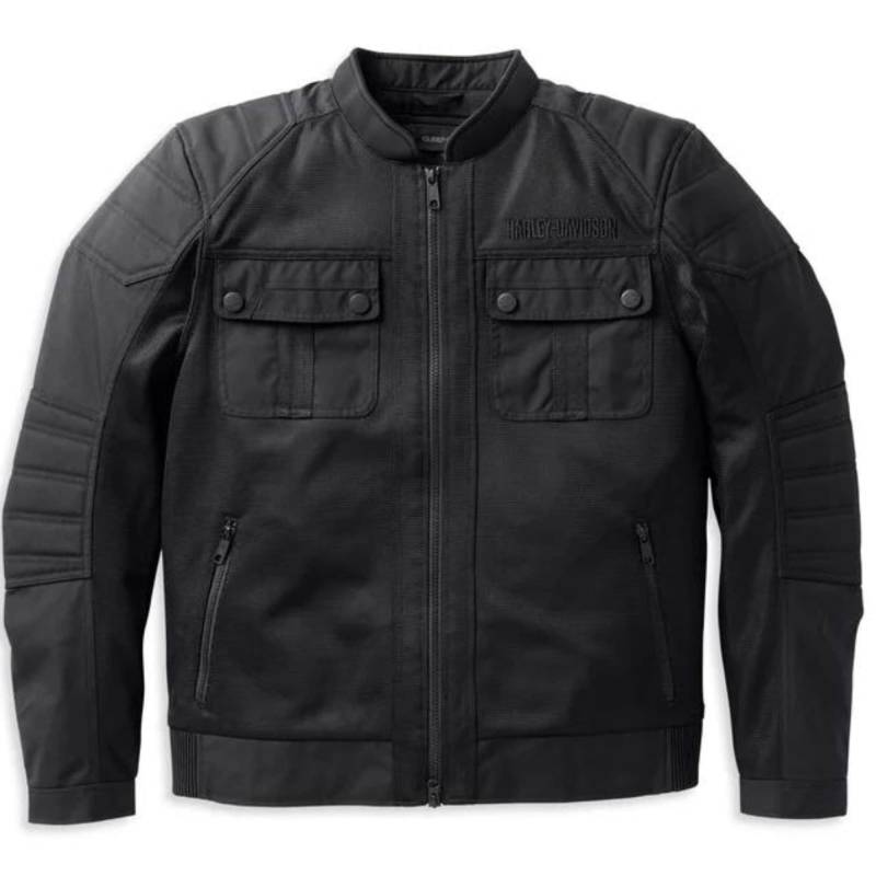 Men's Zephyr Mesh Jacket with Zip-Out Liner - Black & Grey. Motorbike Men's Zephyr Mesh Jacket with Zip-Out Liner - Black & Grey. Motorbike von SwaggeroutfitsStore