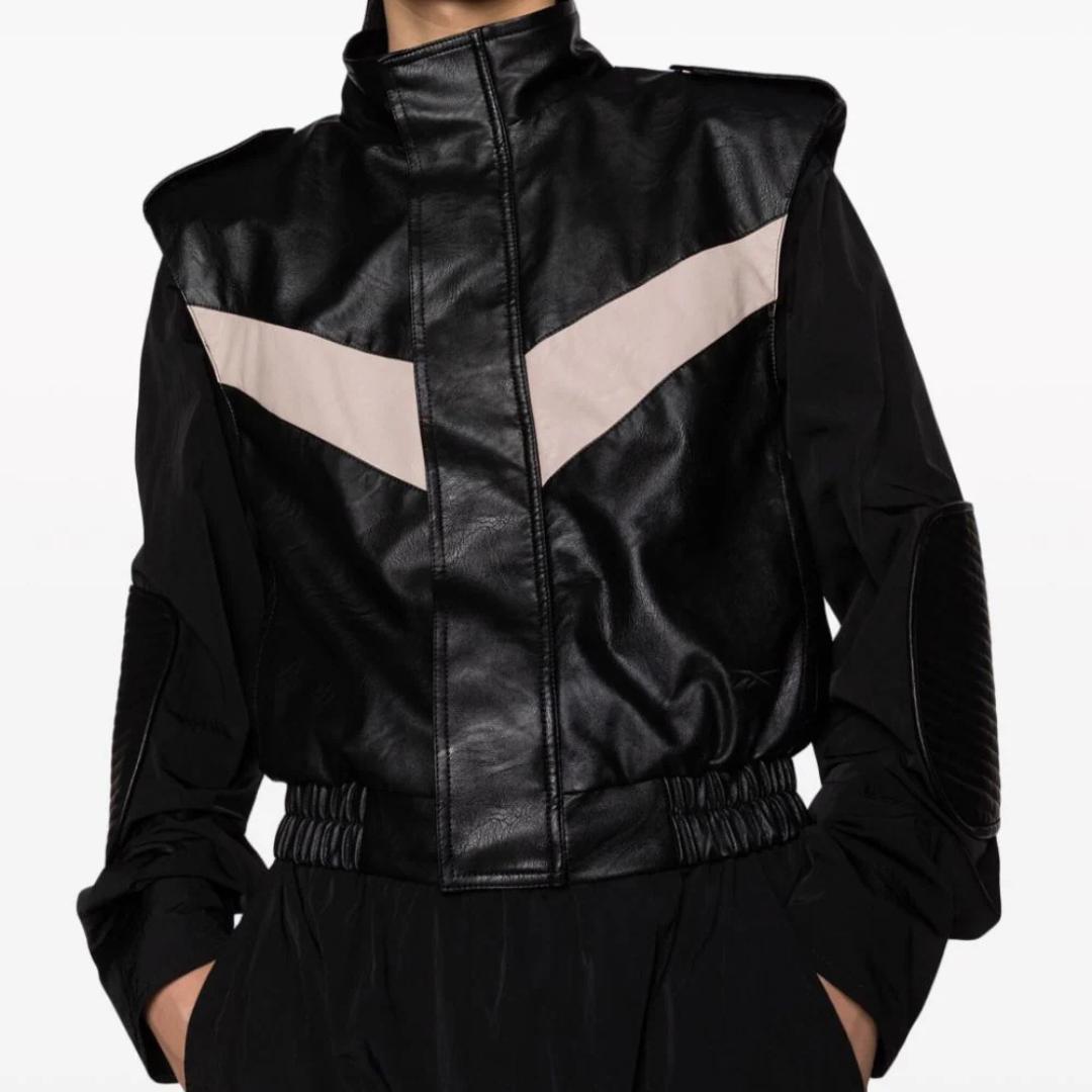 Vector Panelled Biker Jacket | Handmade Leather For Men & Women Stylish Motorcycle Outerwear % Durable & Fashionable von SwaggeroutfitsStore