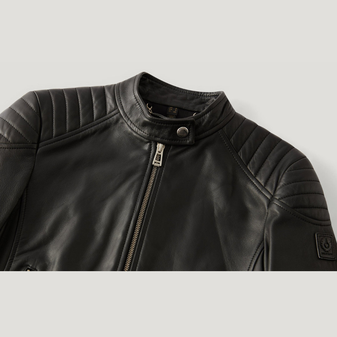 Women Classic Café Racer Jacket With Modern Twist | Stylish Motorcycle Outerwear & Trendy Fashion Piece von SwaggeroutfitsStore