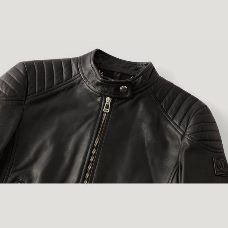 Women Classic Café Racer Jacket With Modern Twist | Stylish Motorcycle Outerwear & Trendy Fashion Piece von SwaggeroutfitsStore