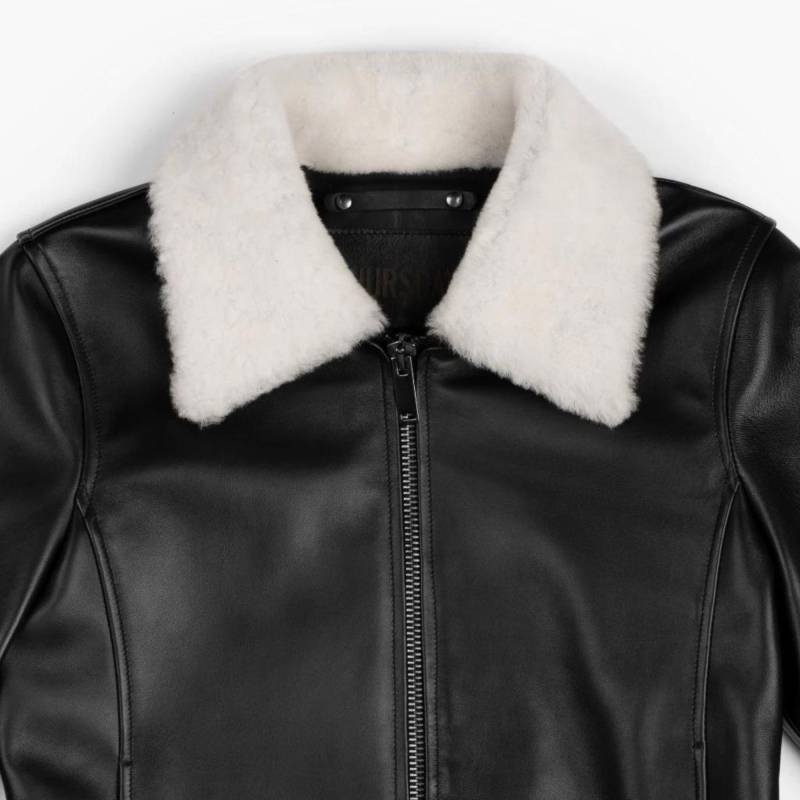 Women Vintage Flight Jacket Timeless Style, Exceptional Quality von SwaggeroutfitsStore
