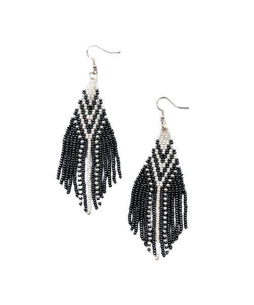 Swahili Coast Quasten Ohrringe - POINT BEADED - Perlenohrringe von Swahili Coast