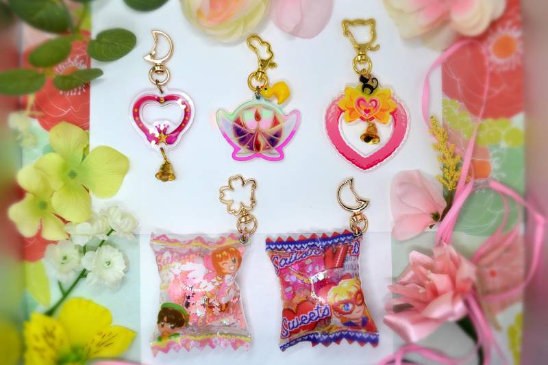 Zauberhafter Accessoire Anhänger | Prinzessinnen Tutu, Tokyo Mew Mew, Cardcaptor Sakura, Sailor Chibimoon von SwanDrawn