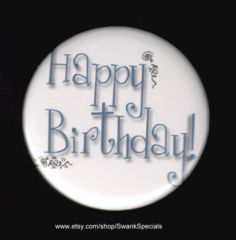Alles Gute Zum Geburtstag Button Oder Magnet von SwankSpecials