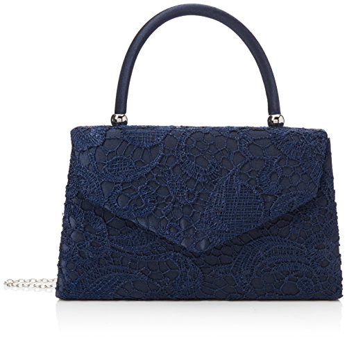 Swanky Swans Jena, Damen Clutch, Blue (Navy Blue), 6.5x16x24 cm (W x H L) von SwankySwans