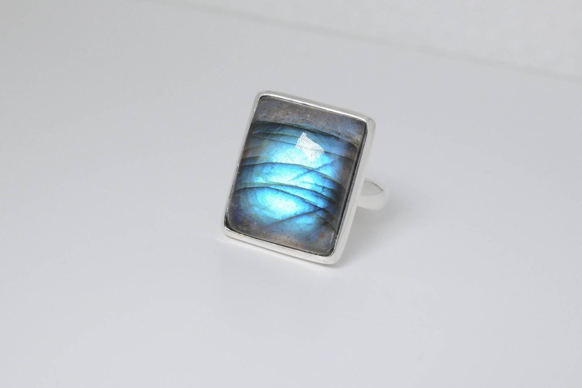 Labradorit Silber Ring 56/7.6 P Labradorit Silber Ring 56/7.6 P von SwankyElements