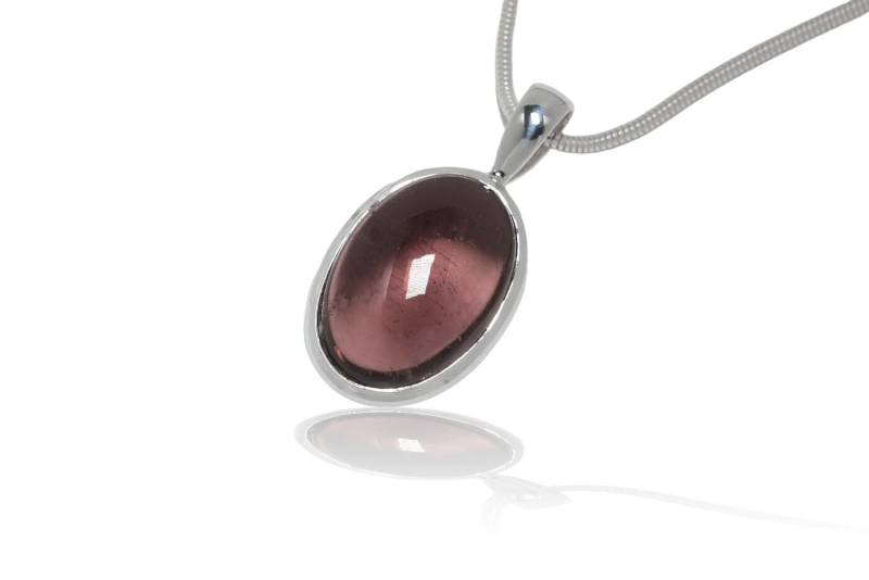 Rot-Brauner Turmalin Silber Anhänger. Länge 33mm Rot-Brauner Turmalin Silber Anhänger. Länge 33mm von SwankyElements