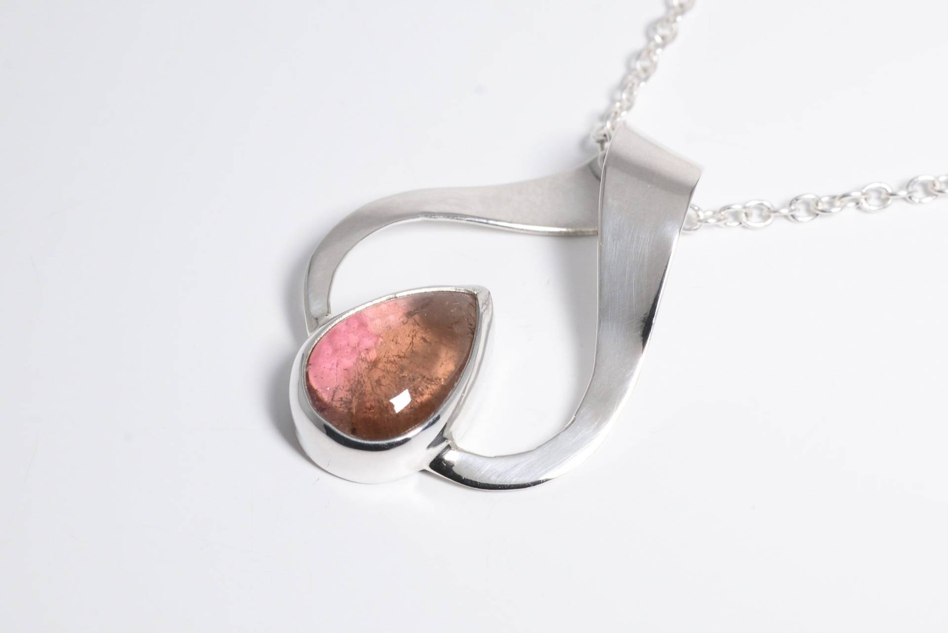 Turmalin Design Silber-Anhänger von SwankyElements