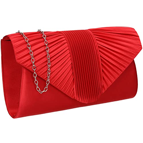 SwankySwans Damen Sophie Clutch-Tasche, rot von SwankySwans