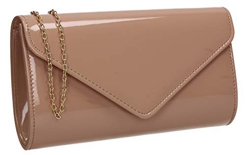 SwankySwans Damen Alisa Clutch-Tasche, Nude von SwankySwans