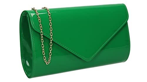 SwankySwans Damen Alisa Clutch-Tasche, grün von SwankySwans