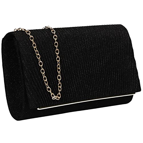 SwankySwans Damen Amy Clutch-Tasche, Schwarz von SwankySwans