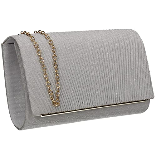 SwankySwans Damen Amy Clutch-Tasche, weiß von SwankySwans