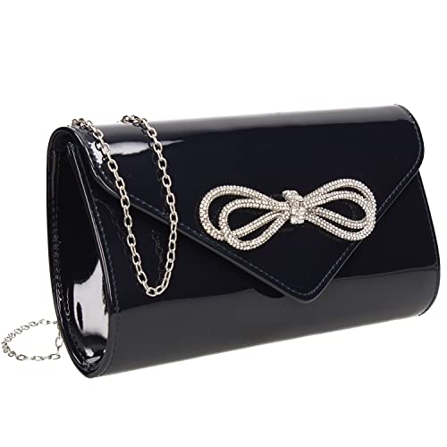 SwankySwans Damen Eloise Clutch-Tasche, Navy von SwankySwans