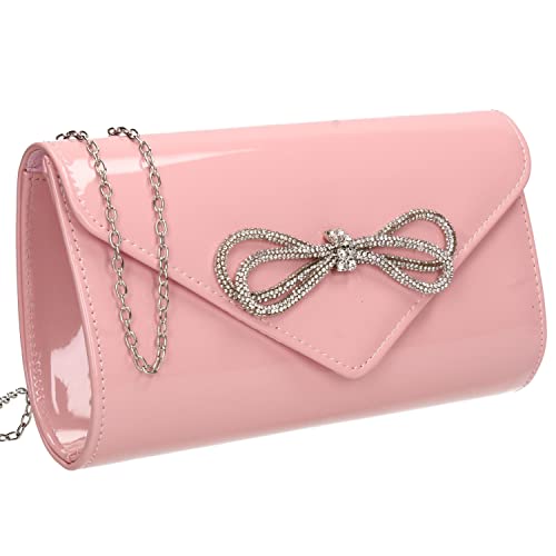 SwankySwans Damen Eloise Clutch-Tasche, Rose von SwankySwans