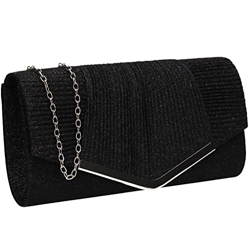 SwankySwans Damen Emma Clutch-Tasche, Schwarz von SwankySwans