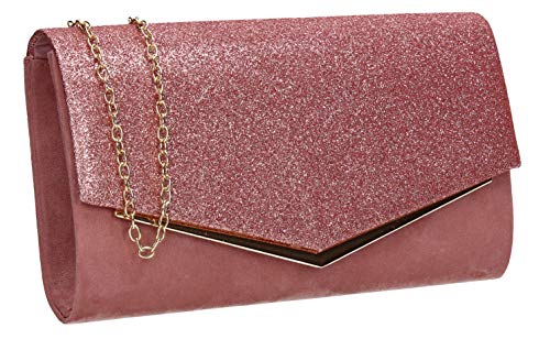 SwankySwans Damen Janey Clutch-Tasche, Blush von SwankySwans