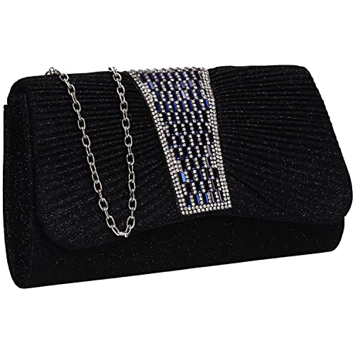 SwankySwans Damen Julie Clutch-Tasche, Navy von SwankySwans