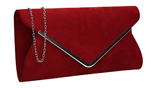 SwankySwans Damen Karlie Clutch-Tasche, rot von SwankySwans