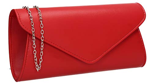 SwankySwans Damen Lora Clutch-Tasche, rot von SwankySwans