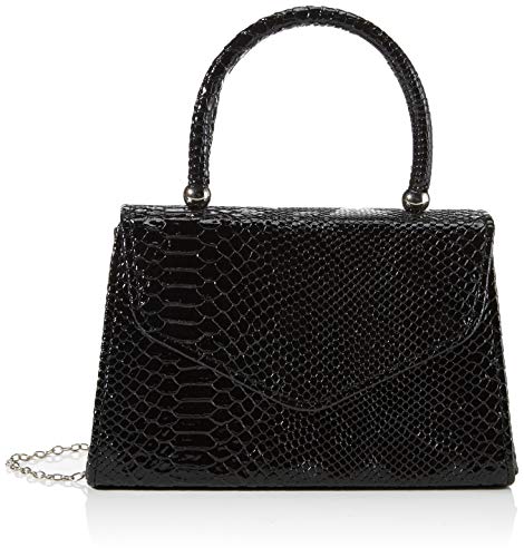 SwankySwans Damen Lucy Clutch, Schwarz, Small von SwankySwans