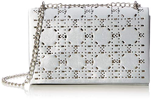 SwankySwans Damen Niomi Clutch, Silber von SwankySwans