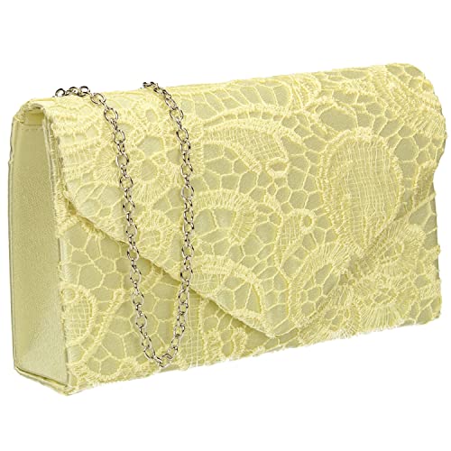 SwankySwans Damen Rachel Clutch-Tasche, Paleyellow von SwankySwans