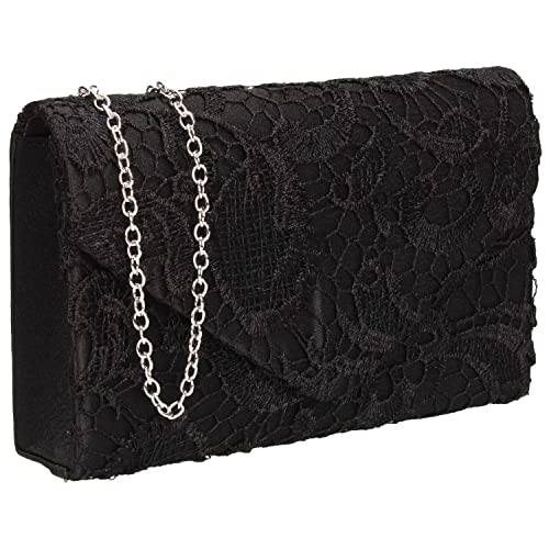 SwankySwans Damen Rachel Clutch-Tasche, Schwarz von SwankySwans