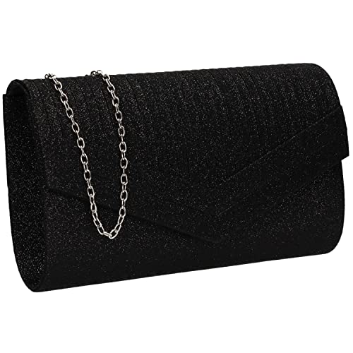 SwankySwans Damen Ruth Clutch-Tasche, Schwarz von SwankySwans