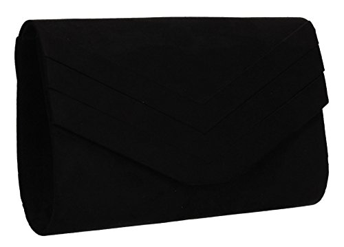 SwankySwans Damen Samantha Clutch, Schwarz von SwankySwans