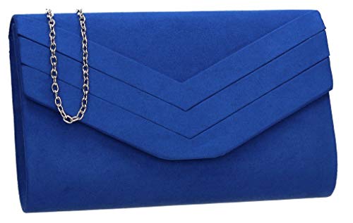 SwankySwans Damen Samantha Clutch, königsblau von SwankySwans