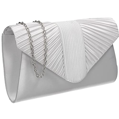 SwankySwans Damen Sophie Clutch-Tasche, weiß von SwankySwans