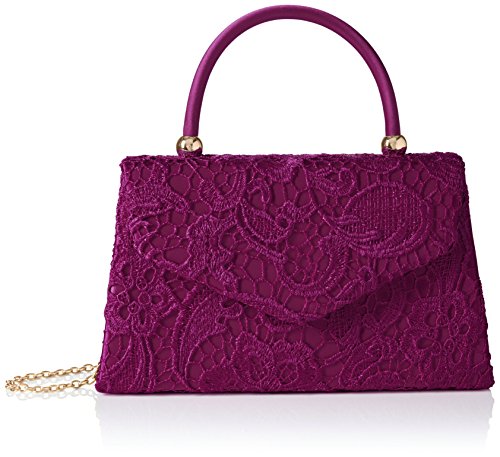 SwankySwans Kendall Damen Clutch, Spitze, elegant, Violett (Violett), Einheitsgröße von SwankySwans