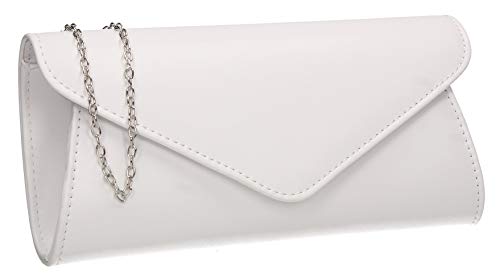 SwankySwans Damen Lora Clutch-Tasche, weiß von SwankySwans