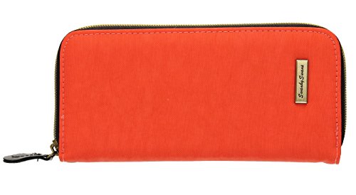 SwankySwans Riley Damen Geldbörse aus Nylon mit Reißverschluss, Orange (Orange), Einheitsgröße von SwankySwans