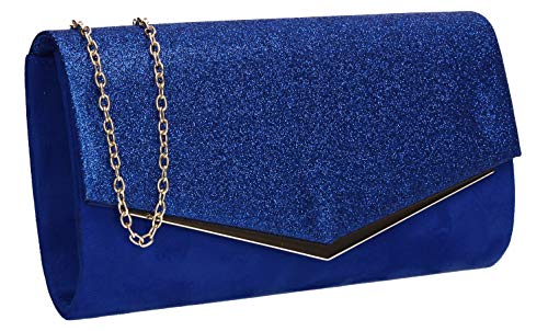 SwankySwans Damen Janey Clutch-Tasche, königsblau von SwankySwans