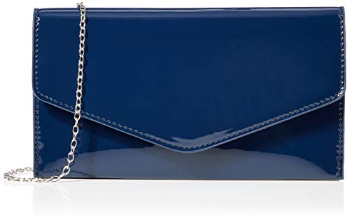 SwankyswansEvieDamenClutchBlau (Navy Blue)3x12x24 Centimeters (W x H x L) von SwankySwans