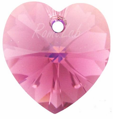 5 Original SWAROVSKI ELEMENTS Herzen 10 mm 6202-6228-204 AB AMETHYST Anhänger 5 Original SWAROVSKI ELEMENTS Herzen 10 mm 6202-6228-204 AB AMETHYST Anhänger von Swarovski