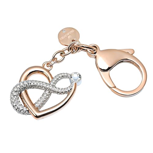 SWAROVSKI Authentischer Infinite Taschenanhänger, rotvergoldet von Swarovski