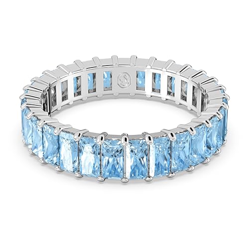 Swarovski Anillo Matrix 5661909 baguette azules von Swarovski