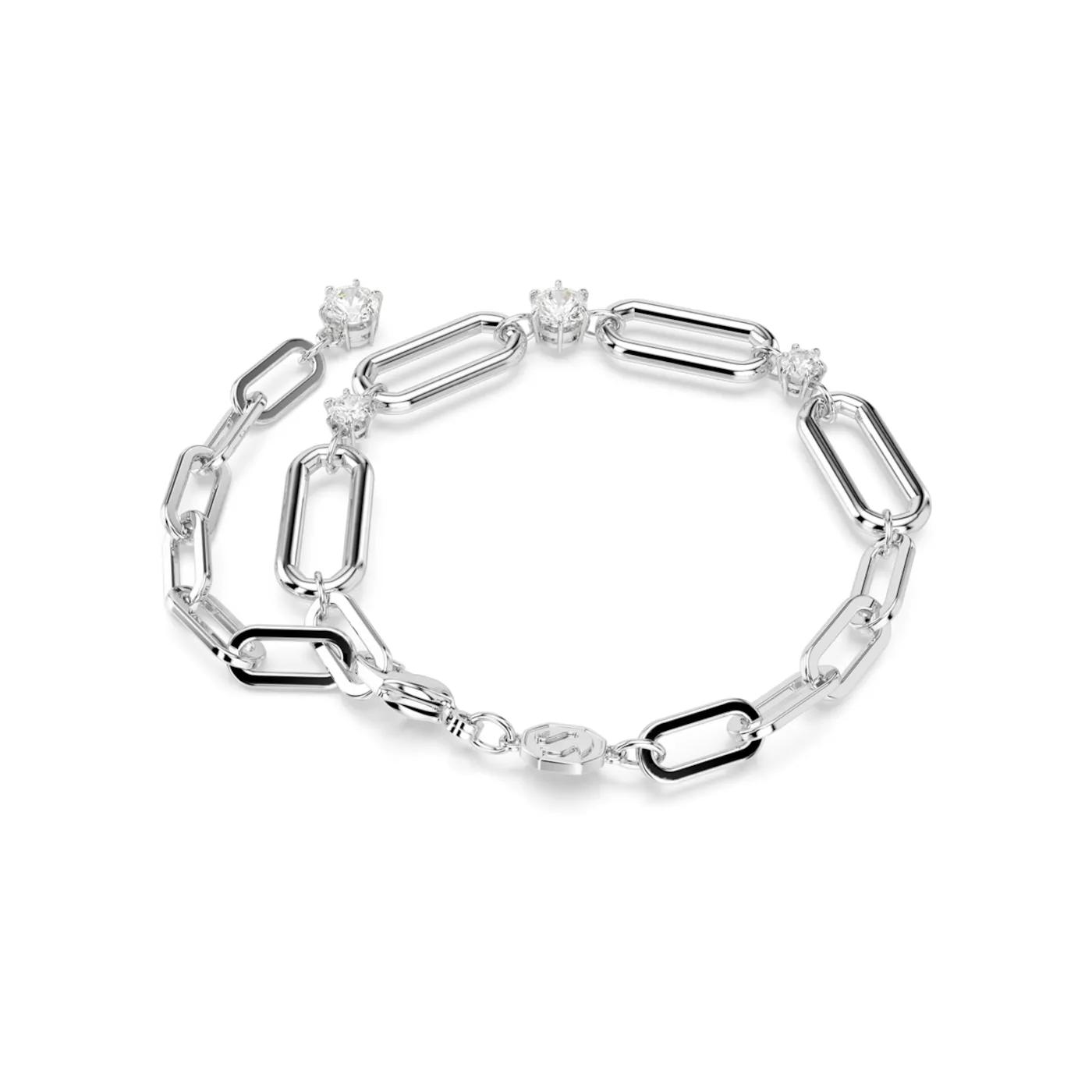 Swarovski Armband - Swarovski Constella Silberfarbene Armband 5683353 - Gr. ONE SIZE - in Silber - für Damen von Swarovski