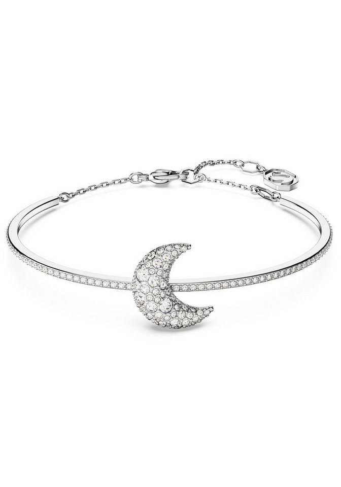 Swarovski Armreif LUNA, HALBMOND, 5666175, mit Swarovski® Kristall von Swarovski